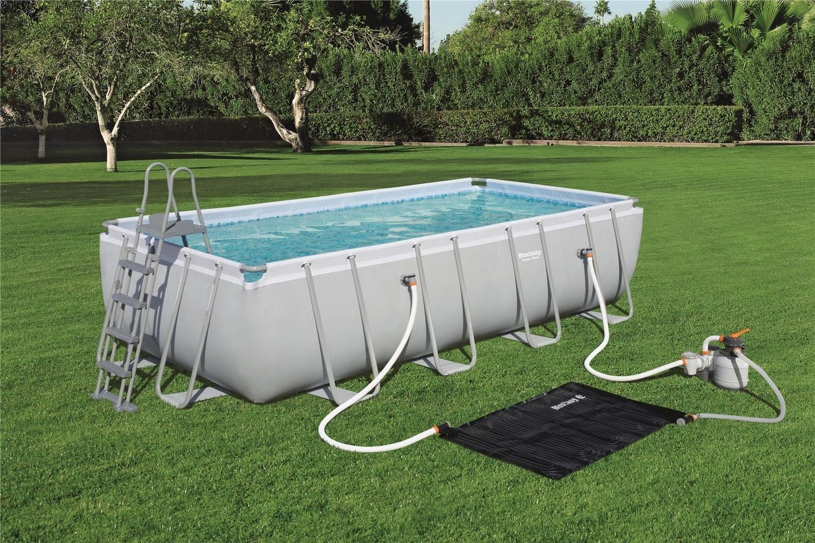 Bestway Pool-Solarkollektor Bestway Flowclear Solar-Poolheizung 110 x 171 cm, (Bestway Flowclear Solar-Poolheizung für Filtersysteme)