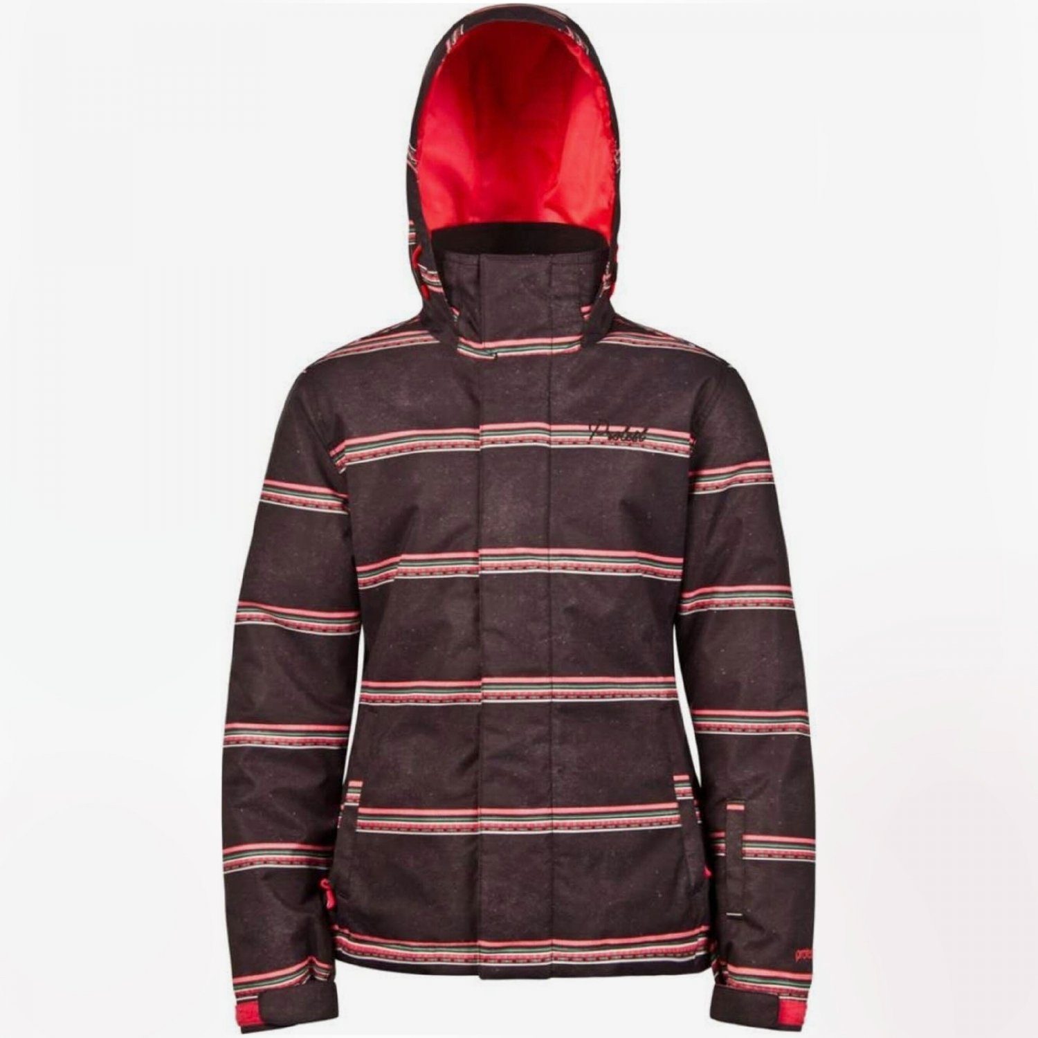 Protest Skijacke Rafeala Jr Winterjacke gestreift
