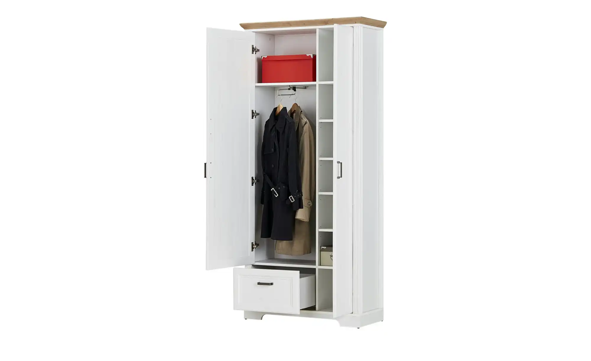 Garderobenschrank, 2-türig