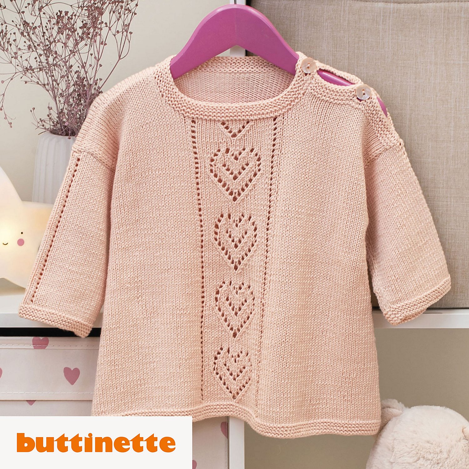 Strickanleitung – Babypullover aus Woll Butt Baby
