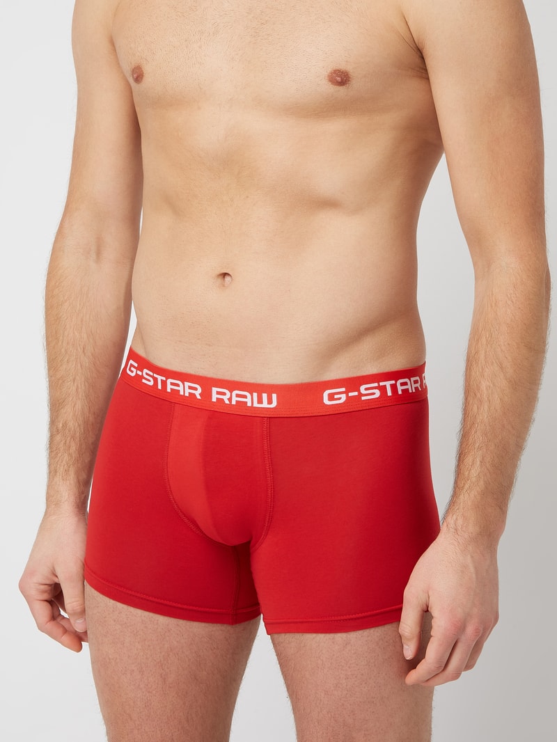 Trunks im 3er-Pack in rot