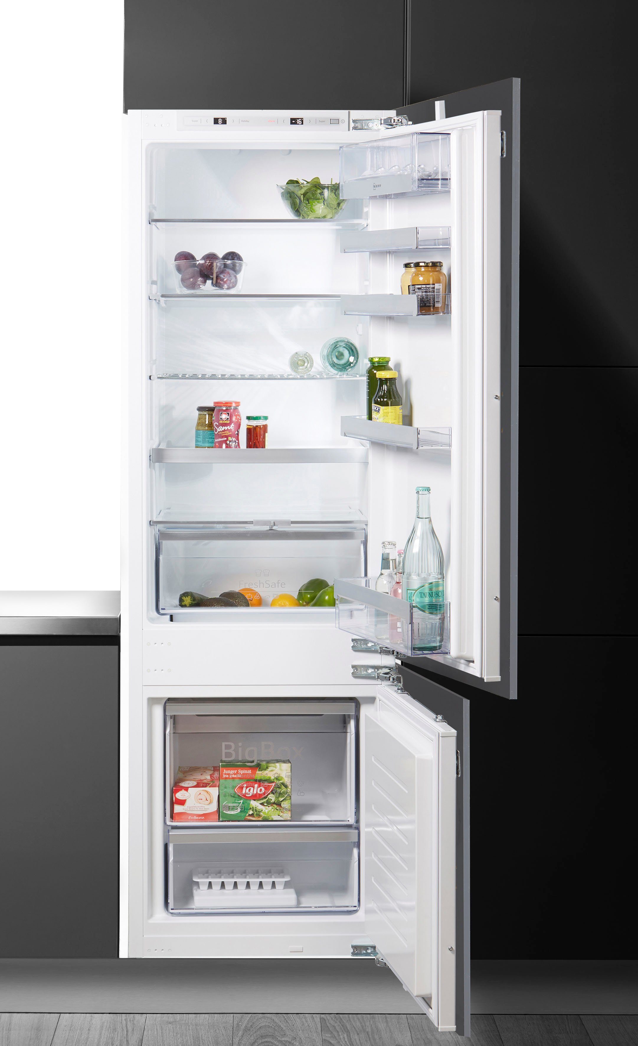 NEFF Einbaukühlgefrierkombination N 70 KI6873FE0, 177,2 cm hoch, 55,8 cm breit