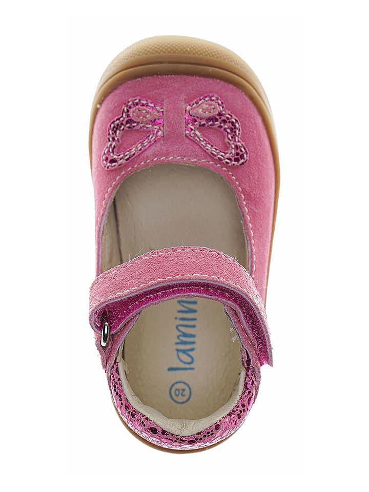 lamino Leder-Ballerinas in Rosa günstig kaufen 20