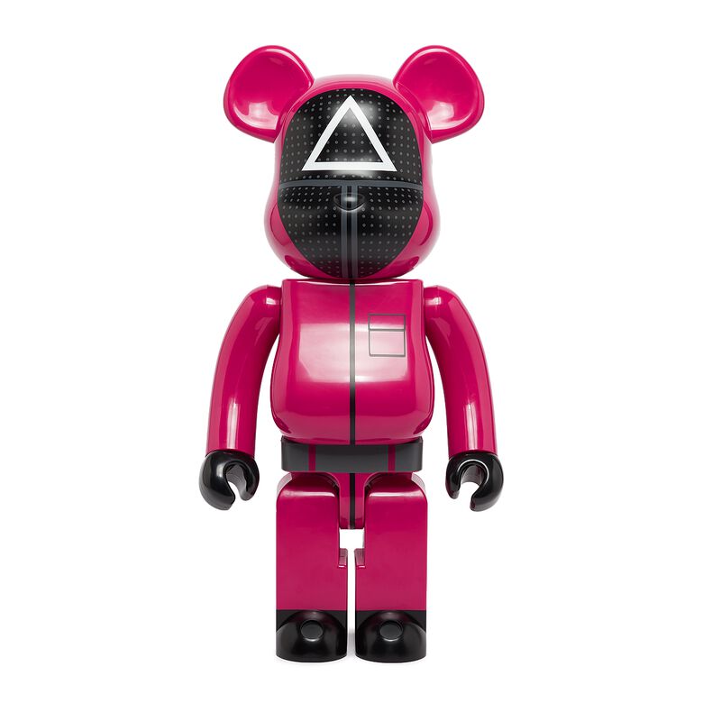 Medicom Bearbrick Squid Game Guard △ 1000% multicolor