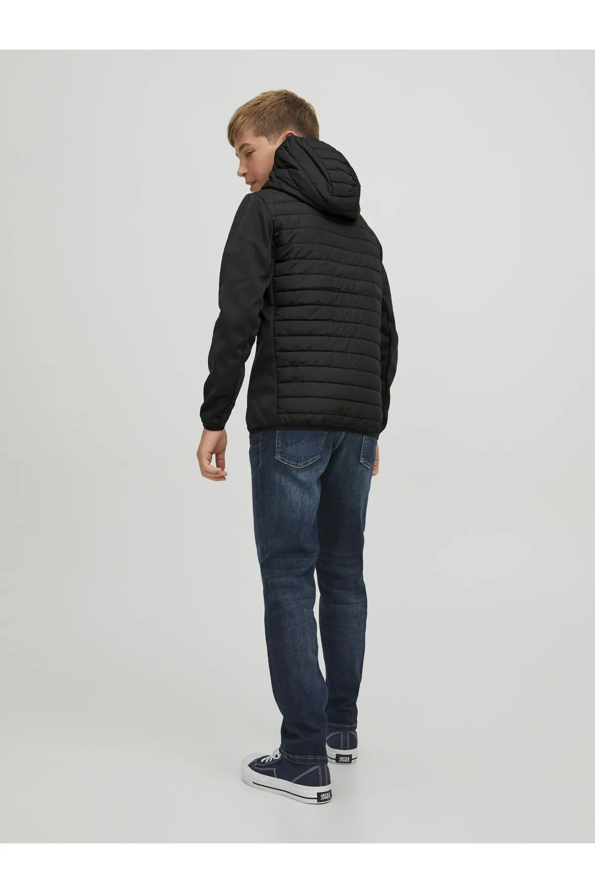 Jack & Jones Junior  Jacke - Schwarz - Regular Fit