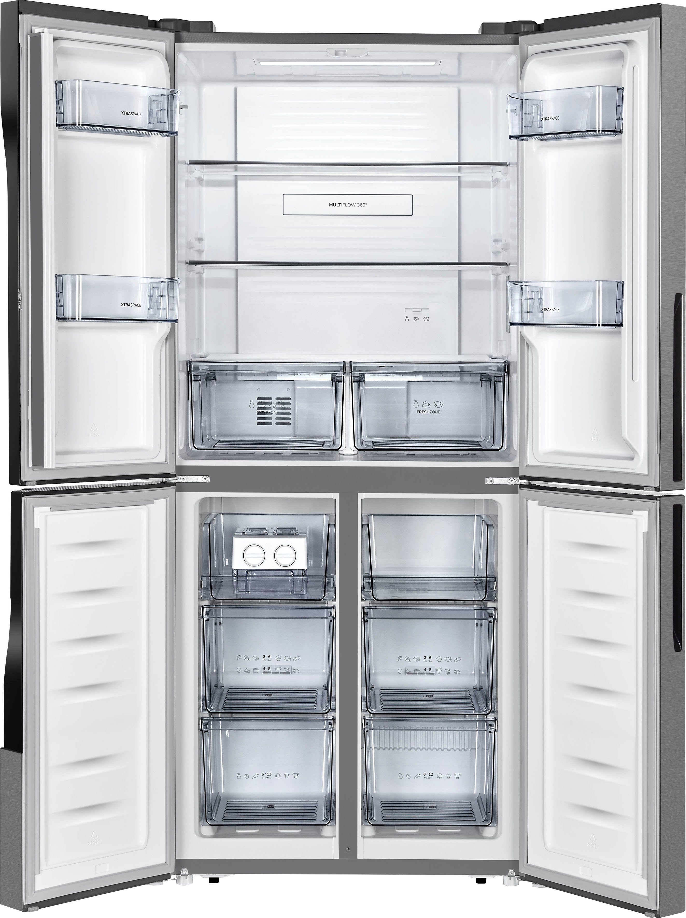 GORENJE Multi Door NRM8182MX, 181,6 cm hoch, 79,4 cm breit
