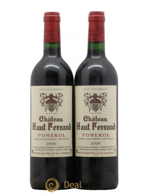 Château Haut Ferrand  2000 - Lot de 2 Bouteilles
