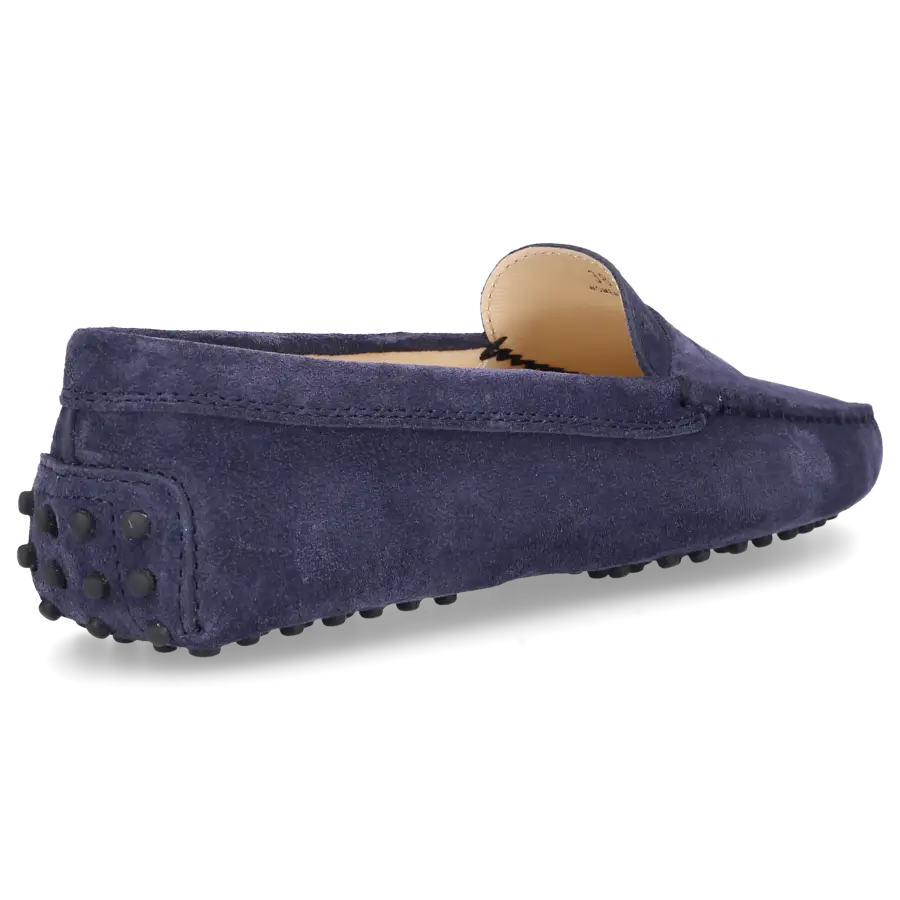 Tod's - Mokassins GOMMINI Veloursleder - blau