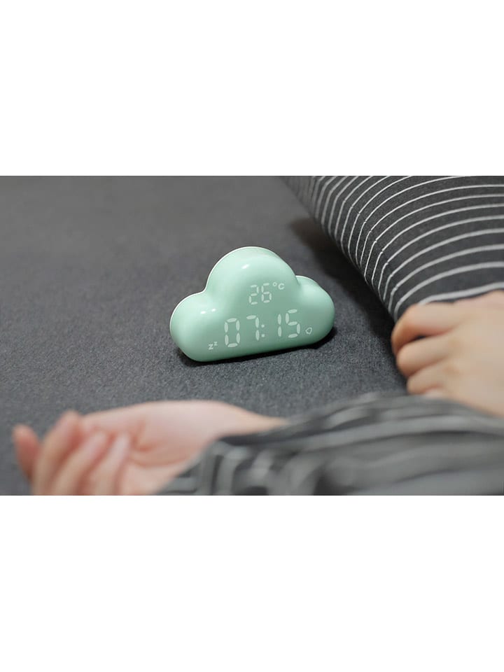 Designnest Wecker ''Alarm Cloud'' in Grün - (L)12 x (B)8 cm günstig kaufen onesize
