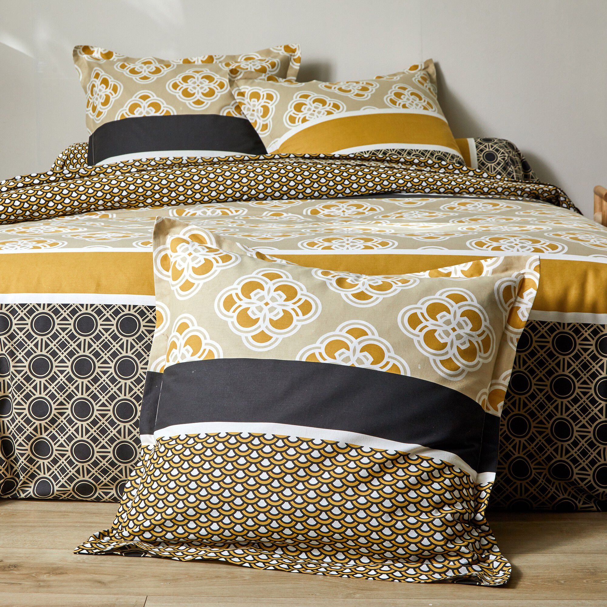 Linge de lit Achille en coton