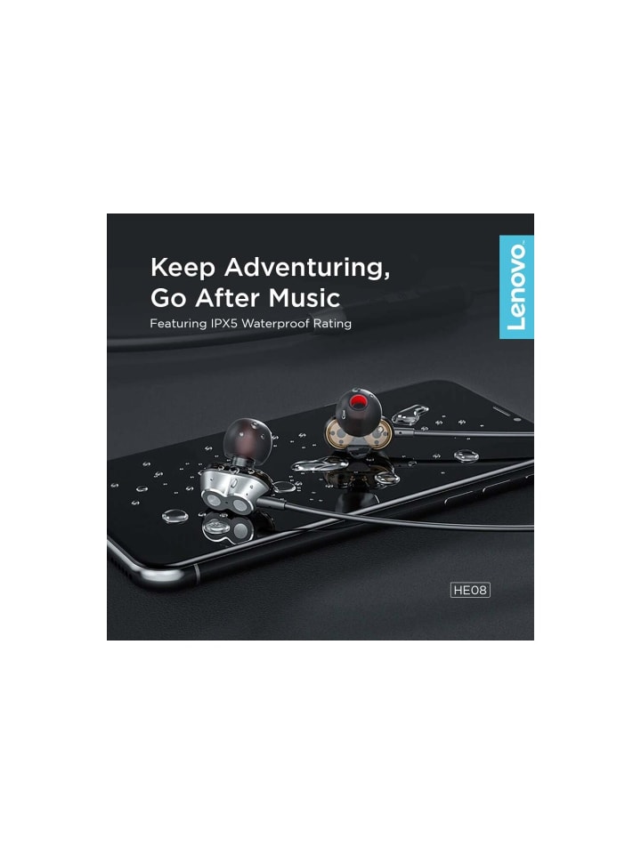Lenovo Lenovo SoundFlow 6X In-Ear Bluetooth Kopfhörer | Schwarz in Schwarz günstig kaufen onesize