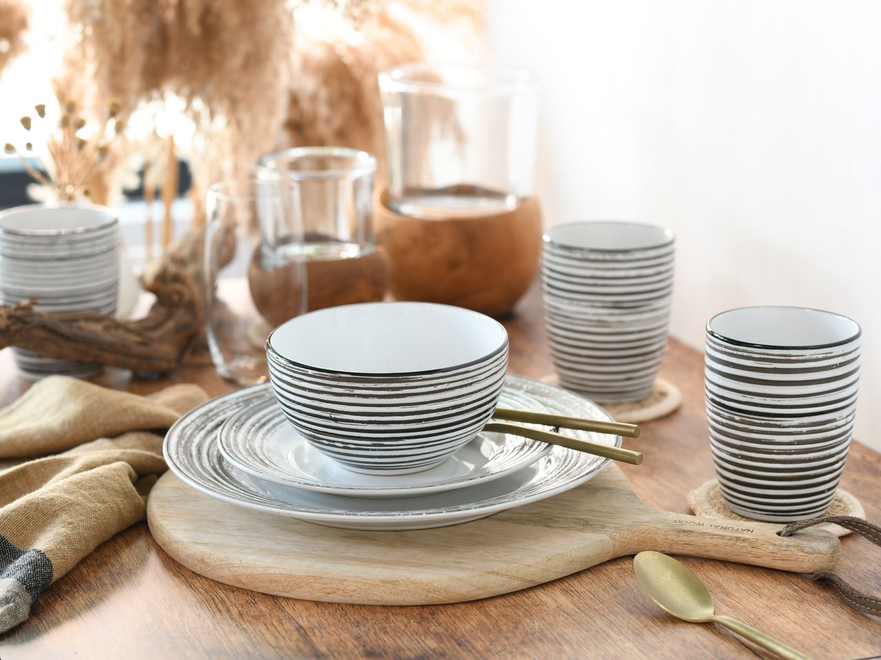 CreaTable LA GOMERA BLANCA Kombiservice 16 tlg