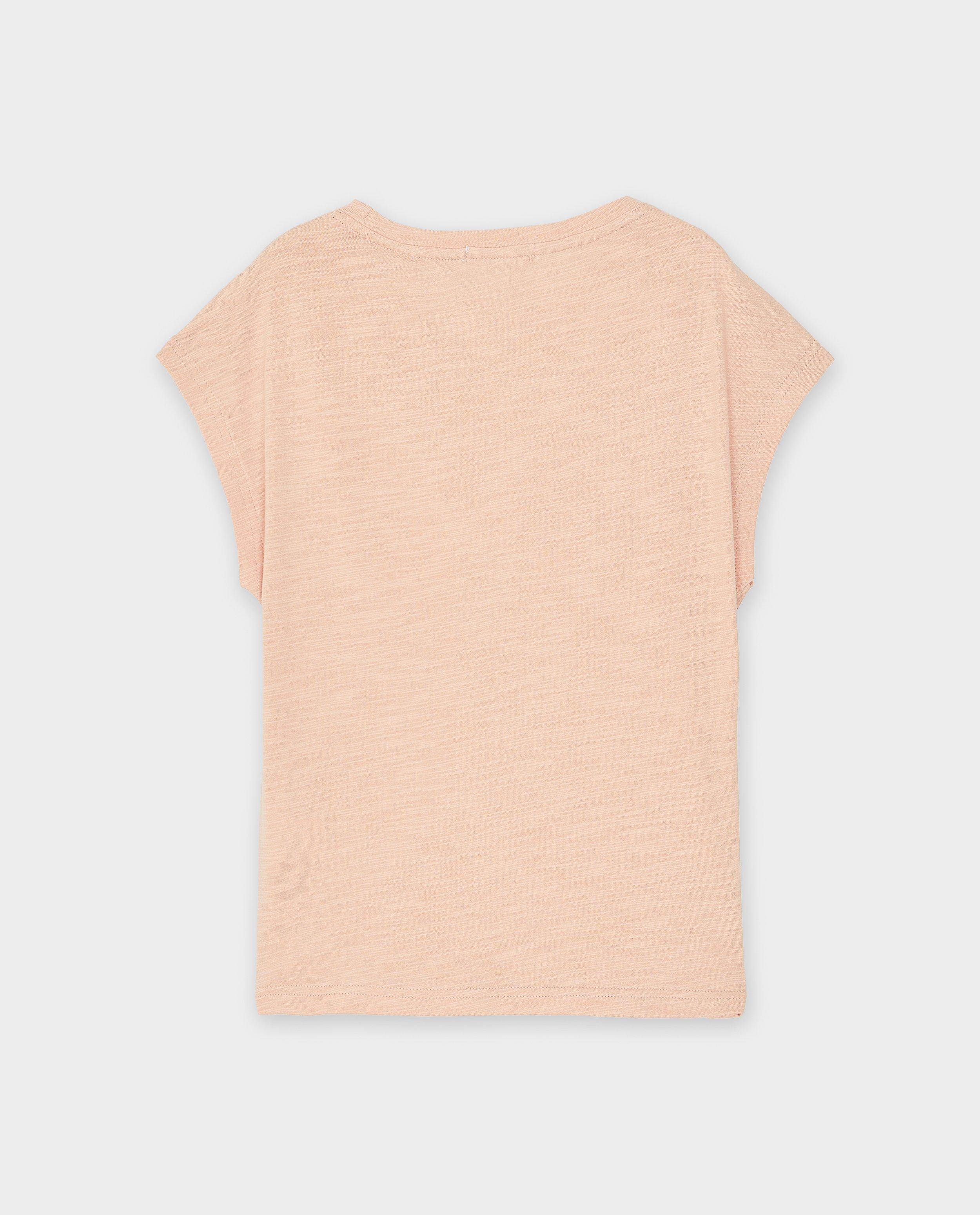 Tricou Street Called Madison cu imprimeu floral roz