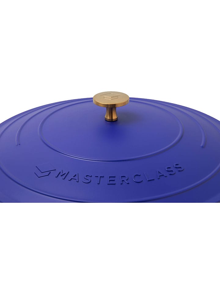 MasterClass 2tlg. Set: Bräter in Blau - Ø 24 cm günstig kaufen onesize