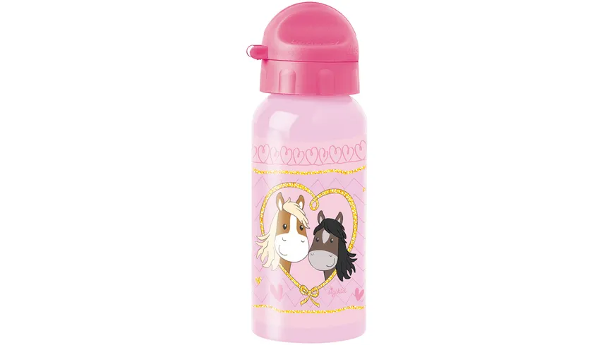 sigikid - Kinder Edelstahl-Trinkflasche Pony Love