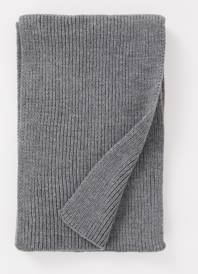 Eșarfă cu nervuri și logo-ul The North Face, 160 x 22 cm