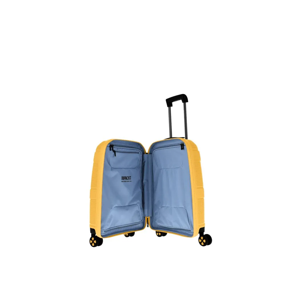 IMPACKT IP1 Kabinengepäck Trolley S mit USB Port - Sunset yellow