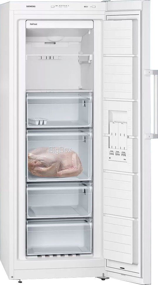 SIEMENS Gefrierschrank iQ300 GS29NVWEP, 161 cm hoch, 60 cm breit