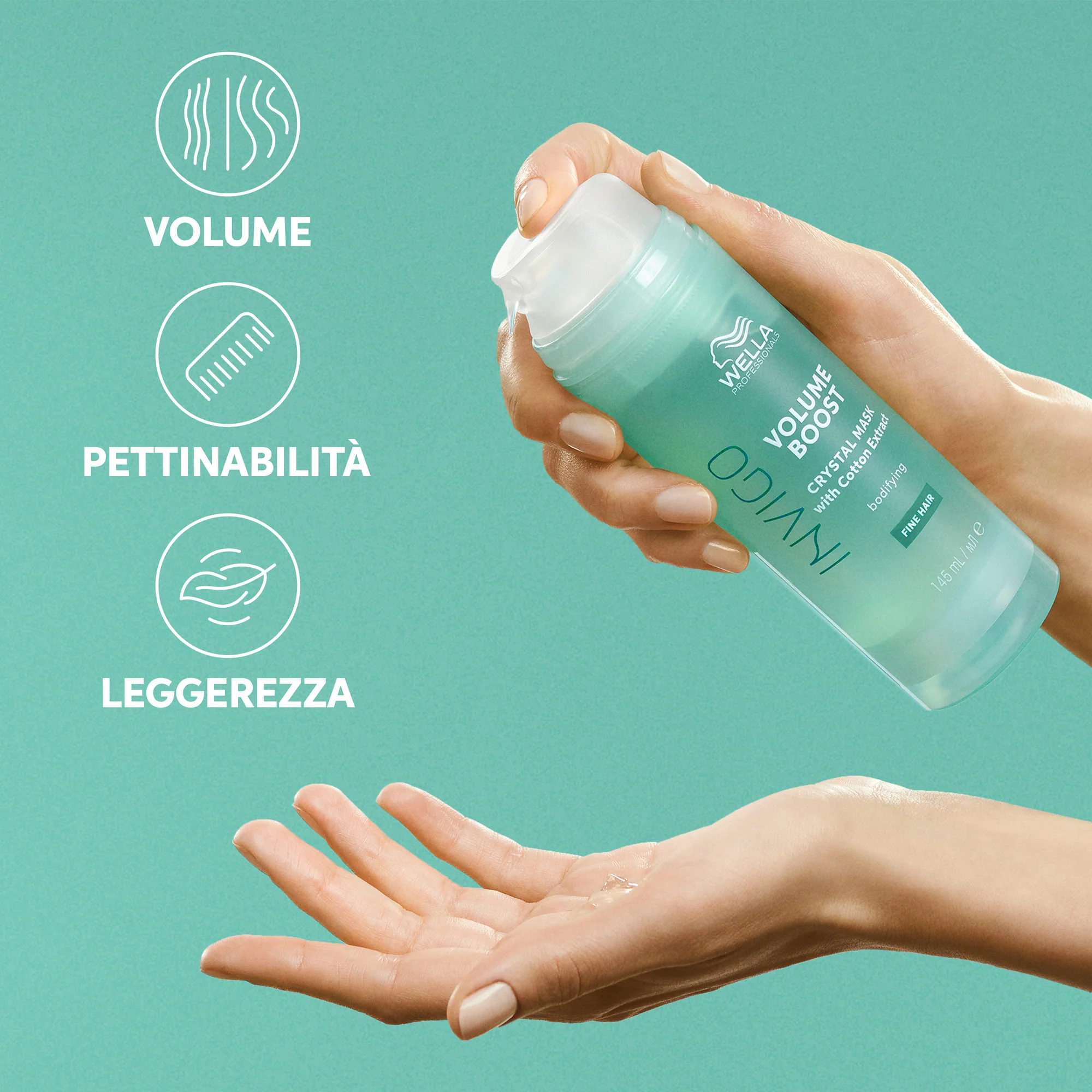 Mascarilla voluminizadora para el cabello Invigo INVIGO VOLUME BOOST Crystal Mask