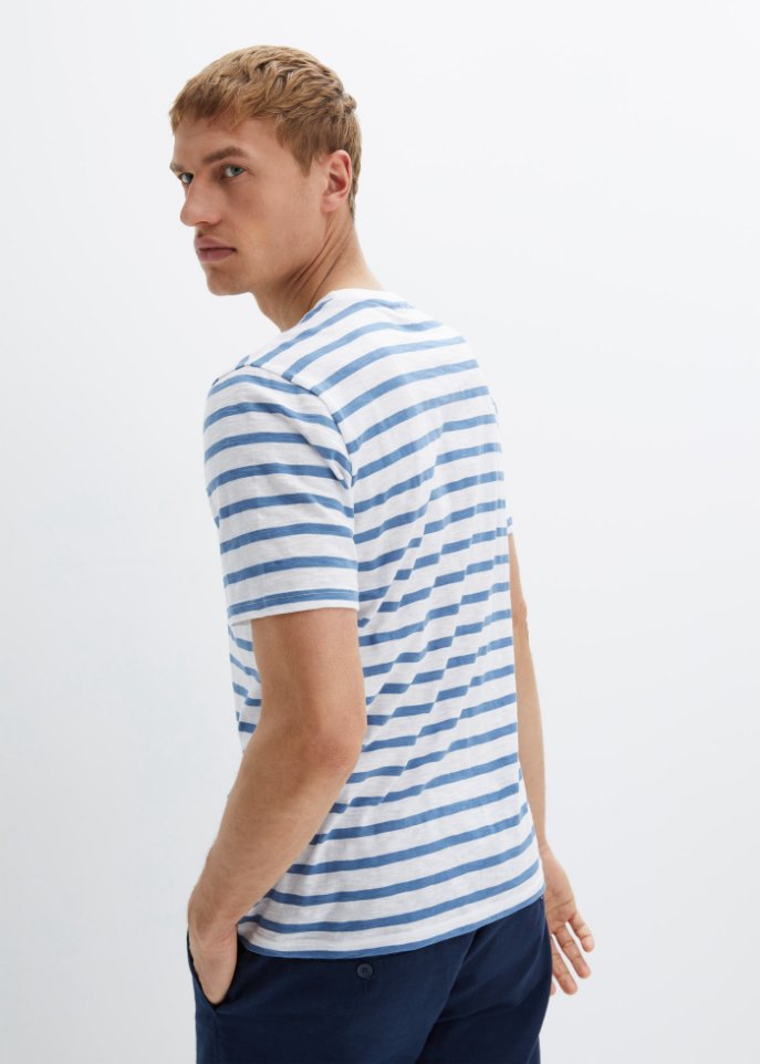 T-Shirt in Slub Yarn Qualität
