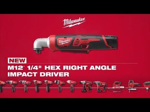 Milwaukee 4933451247 M12 BRAID-0 kutni udarni odvijač 12V tijelo