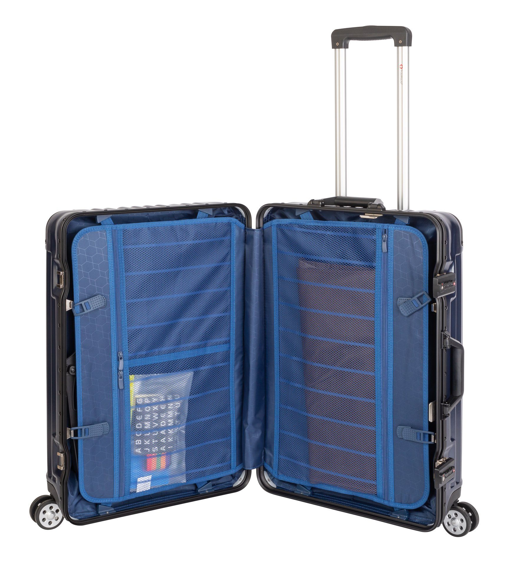Travelhouse Hartschalen-Trolley London, 4 Rollen