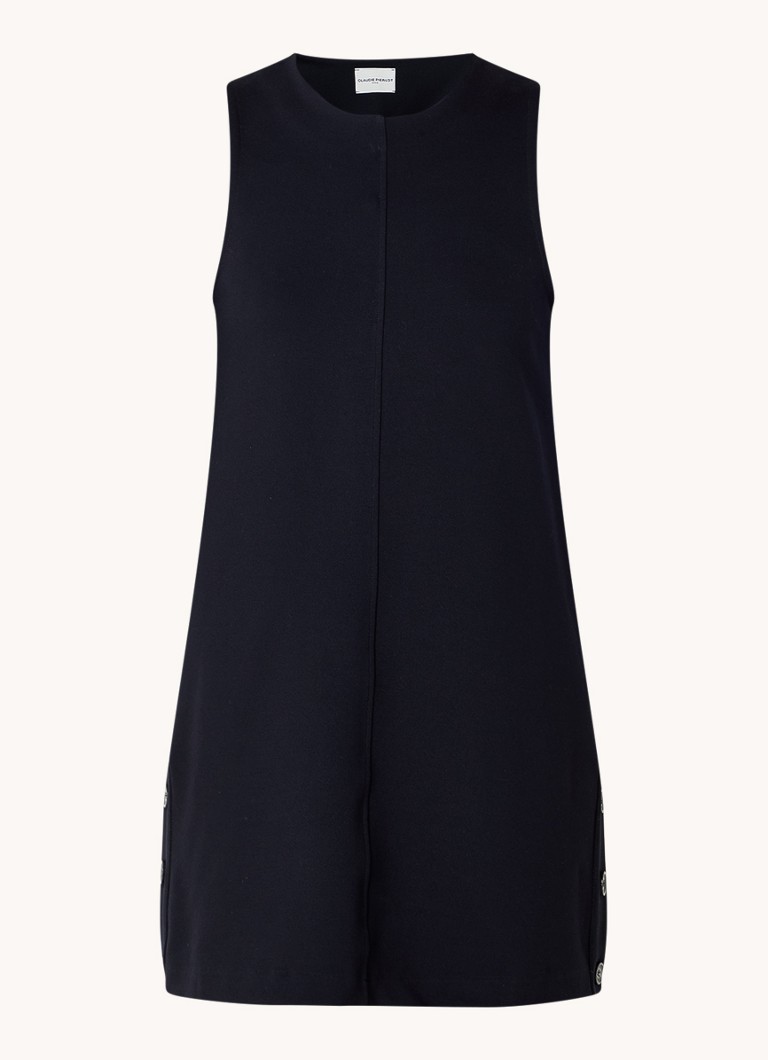 Abito corto Claudie Pierlot con scollo rotondo ed elasticizzato