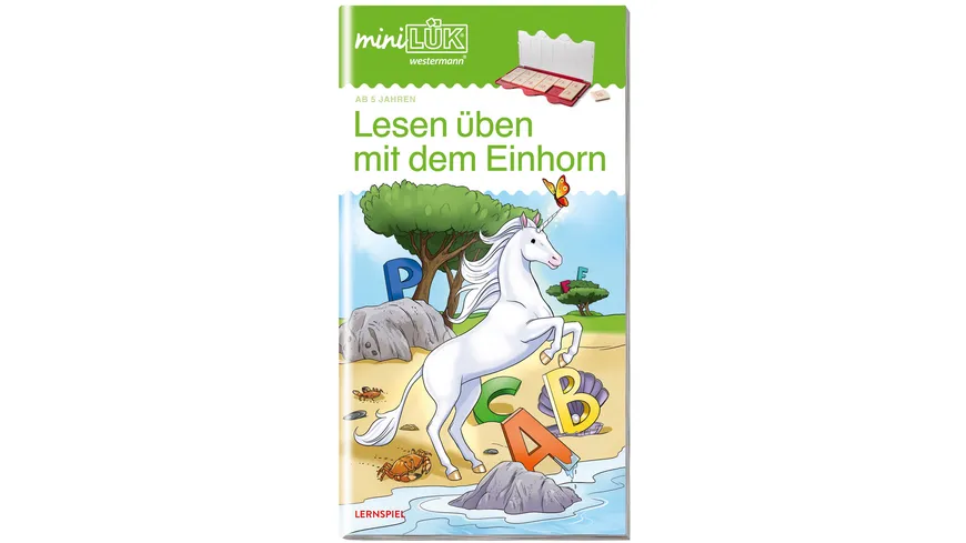 miniLÜK - Vorschule / Vorschule/1. Klasse - Deutsch: Lesen üben mit dem Einhorn