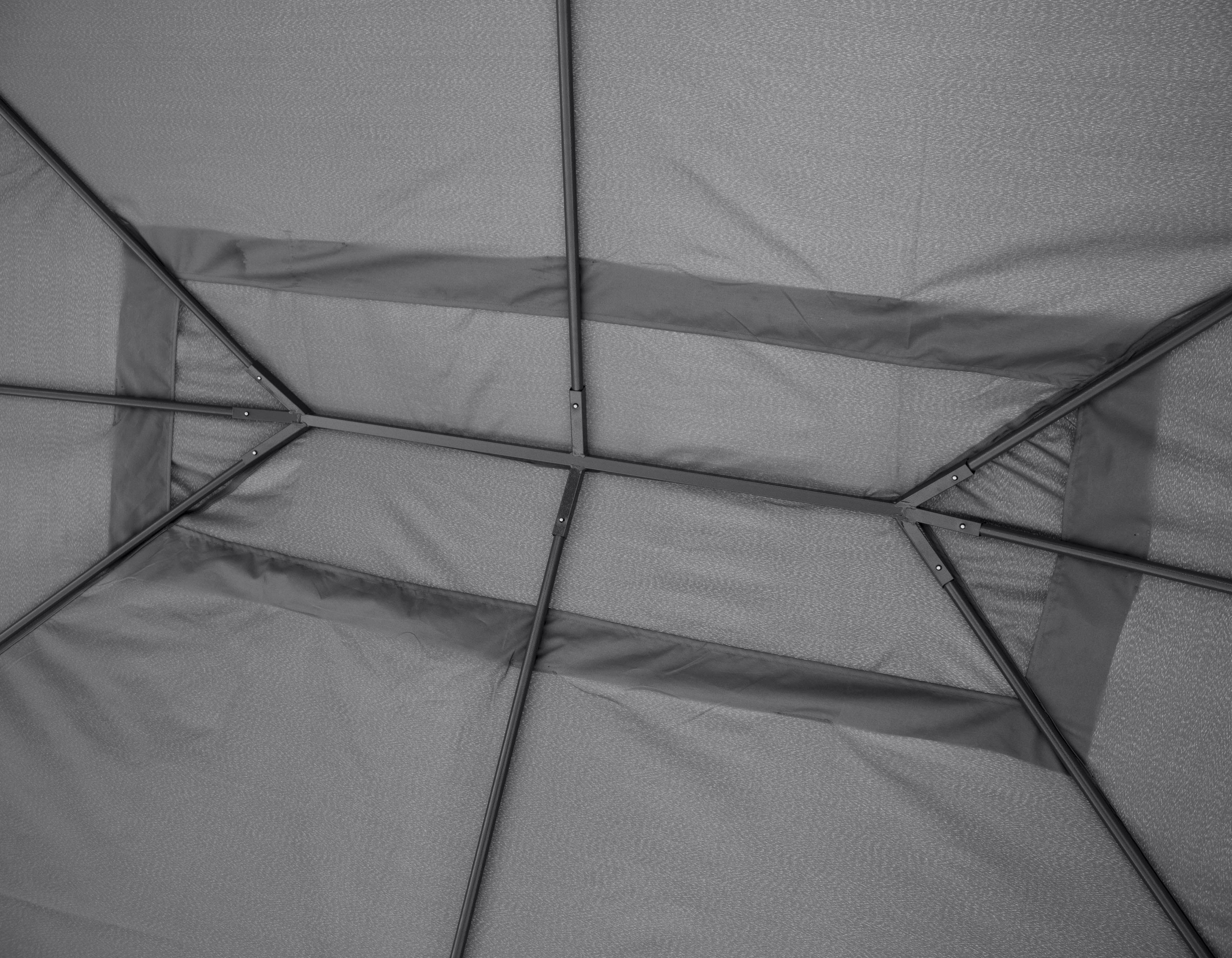 KONIFERA Pavillon Athen, BxT: 300x400 cm, Blätter-Optik, inkl. 4 Seitenteile