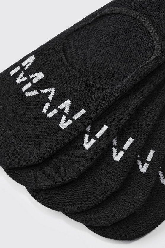 5er-Pack unsichtbare Man-Socken