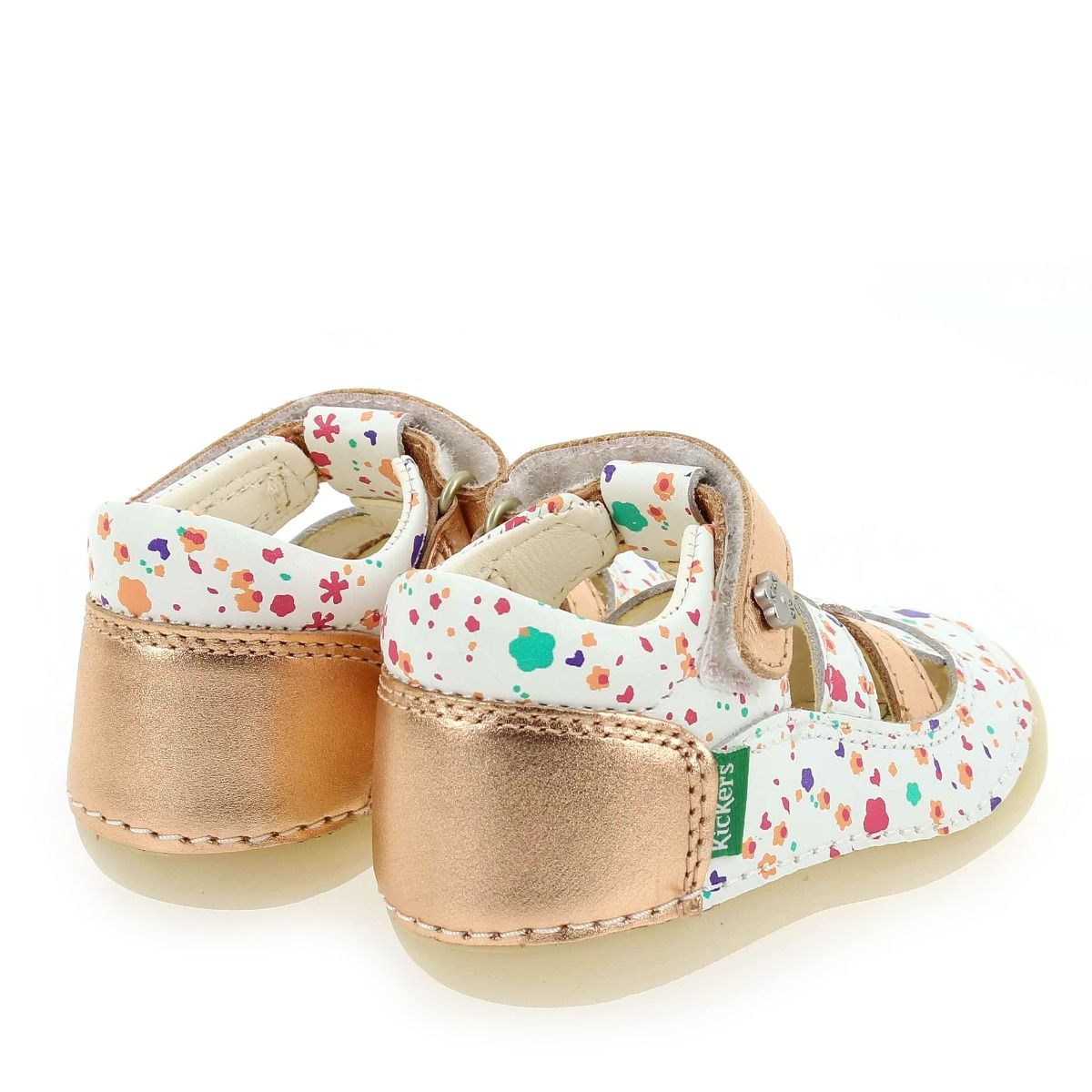 Kickers  SUSHY BLOSSOM - Blanc Multi