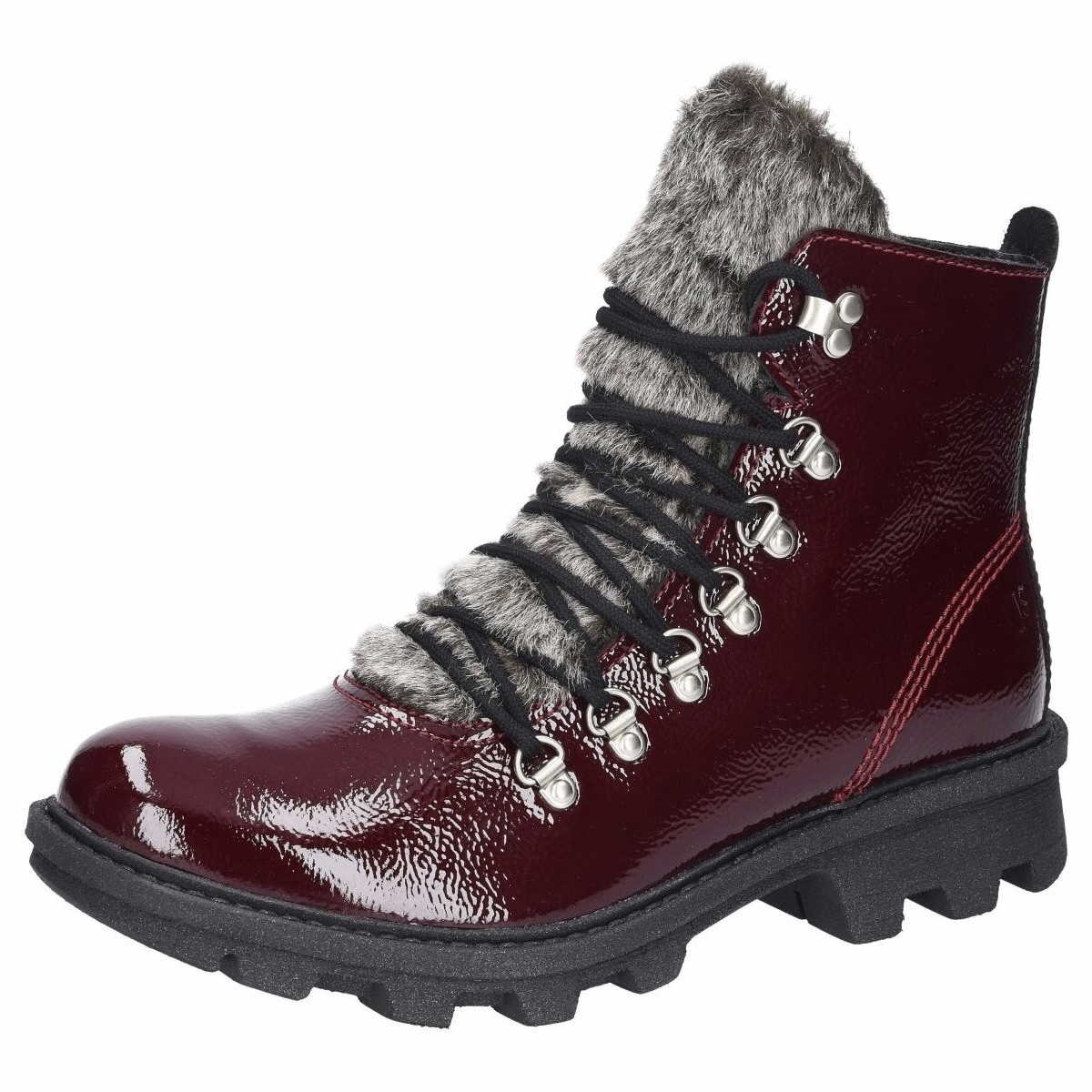JOSEF SEIBEL Schnür-Stiefeletten rot