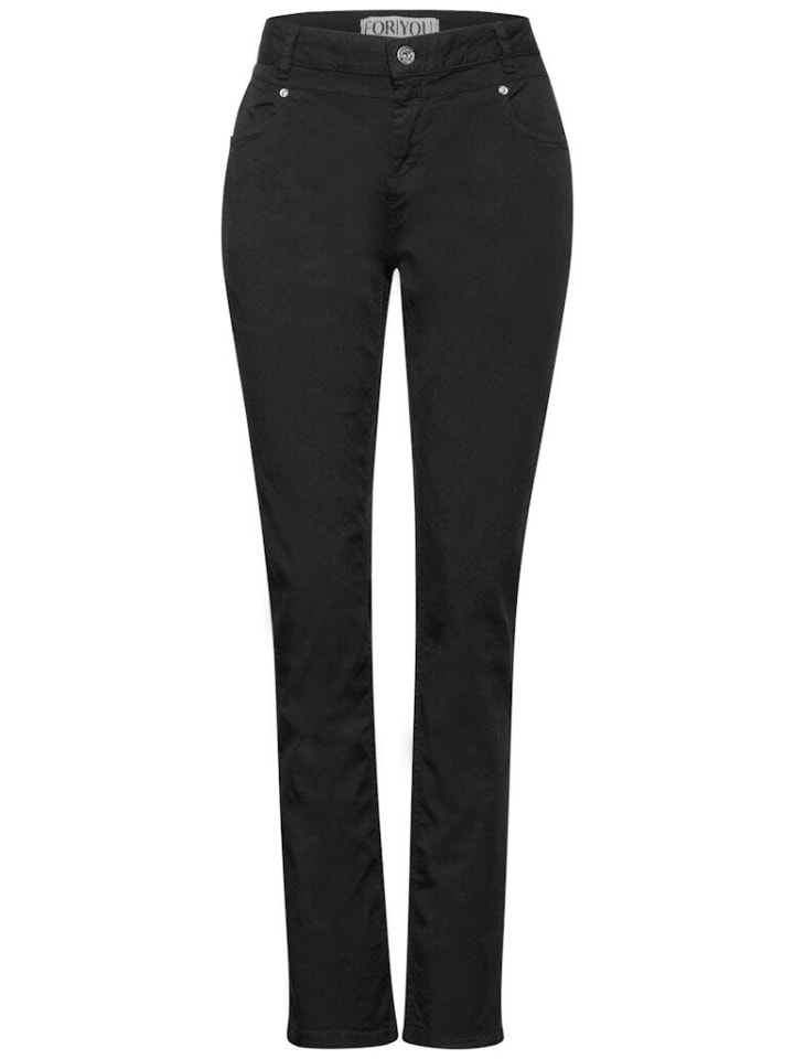 Street One Hose in Black günstig kaufen