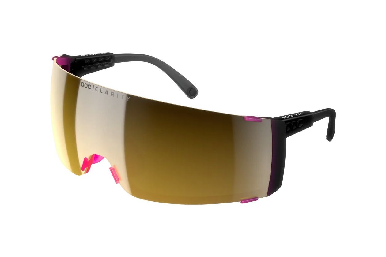 POC Propel - Fluorescent Pink/Uranium Black Translucent/Violet/G