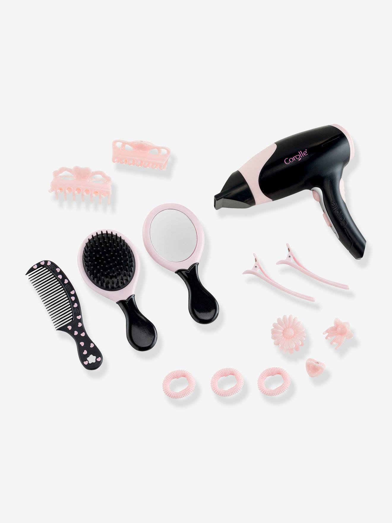 Coffret coiffure COROLLE rose