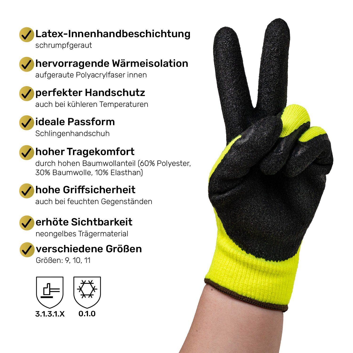 Silisto Montage-Handschuhe SILISTO Thermohandschuhe