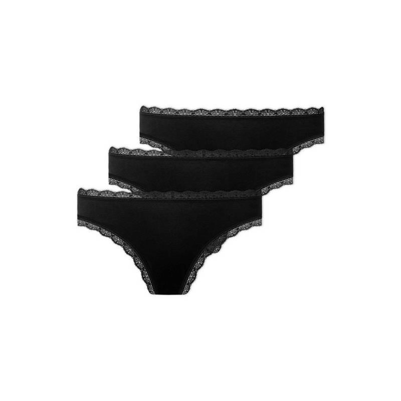 Snocks Tangas mit Spitze aus Bio-Baumwolle Unterhose Damen