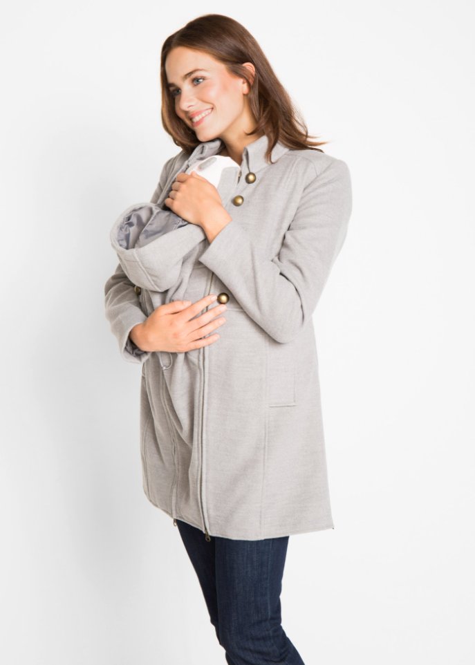 Tragejacke/ Long-Umstandsjacke