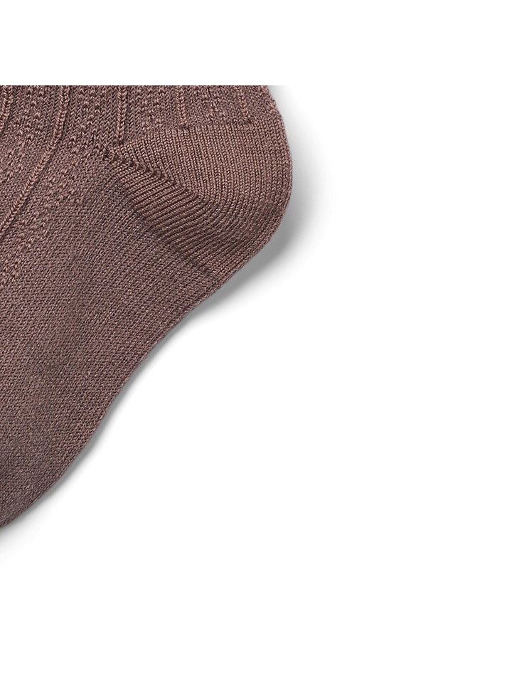 Wheat Woll-Socken in Hellbraun günstig kaufen