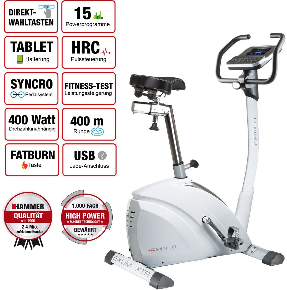 Finnlo by Hammer Ergometer Exum XTR BT