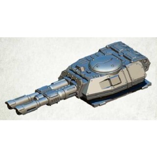 Legionary Assault Tank Turret: Twin Lascannon (1)