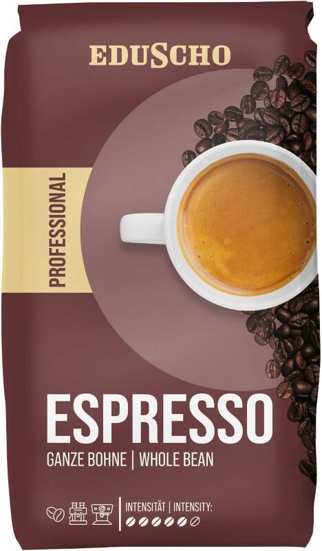 Eduscho Koffeinhaltig Kaffeebohnen Bohnen Intensiv, kräftig 1 kg