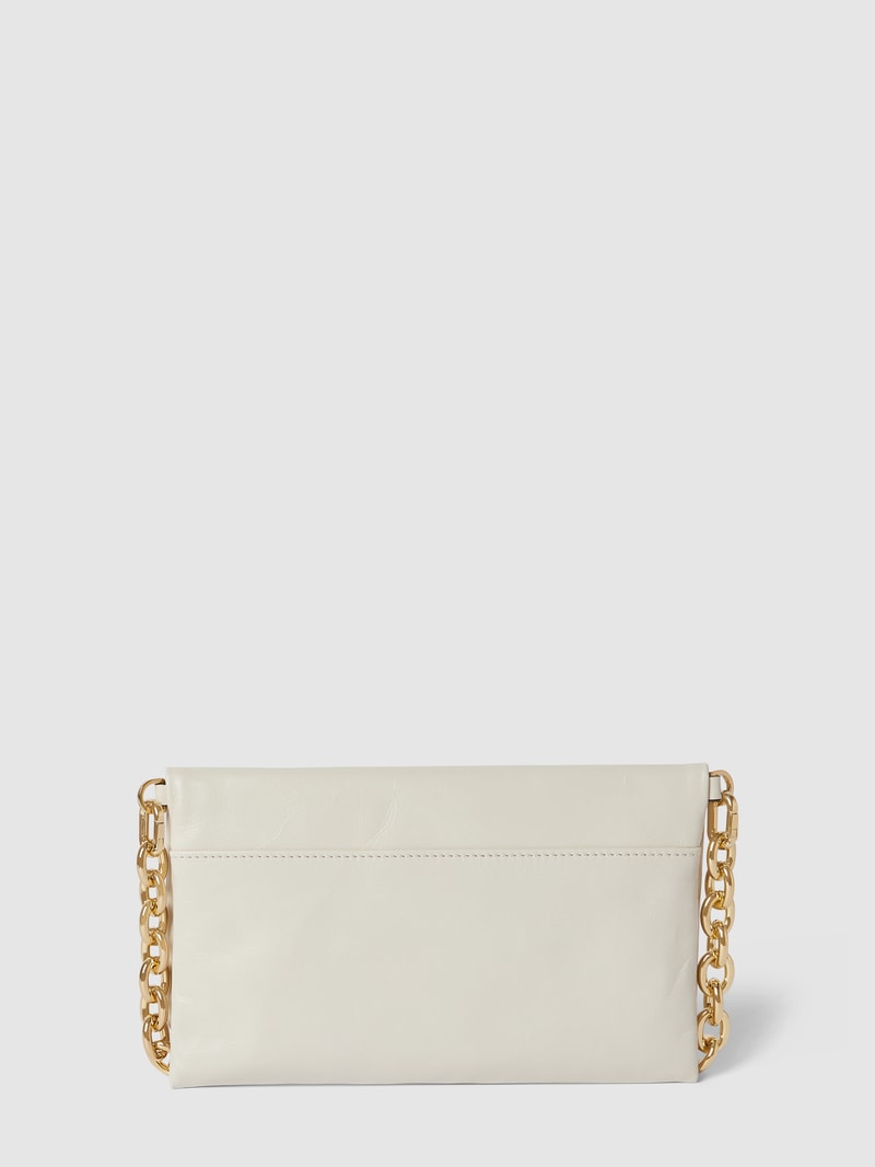 Clutch in Leder-Optik Modell 'ANTHENE' in ecru