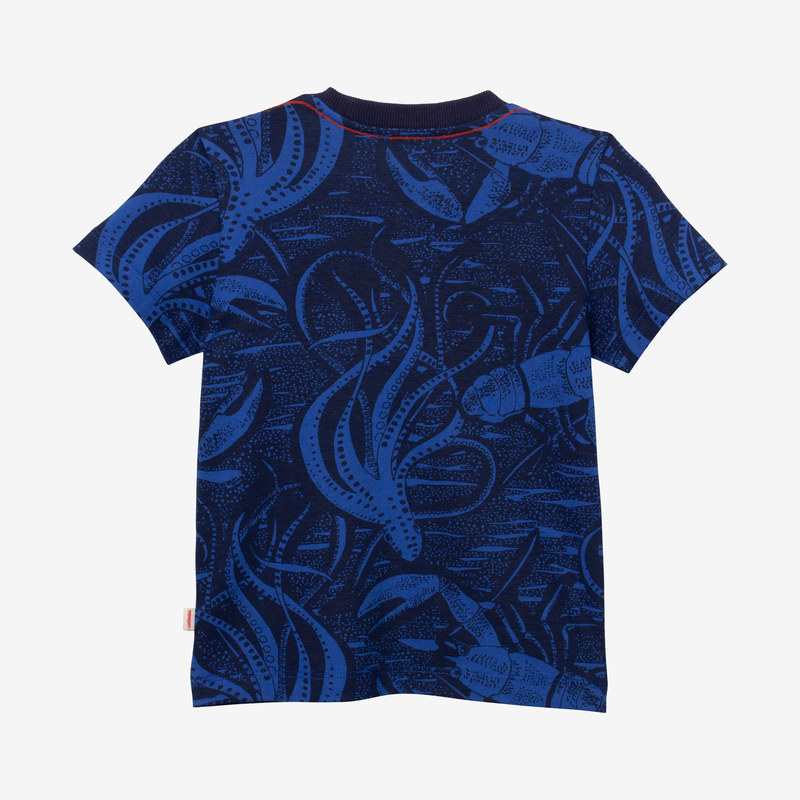 T-shirt garçon camo marin bleu Catimini