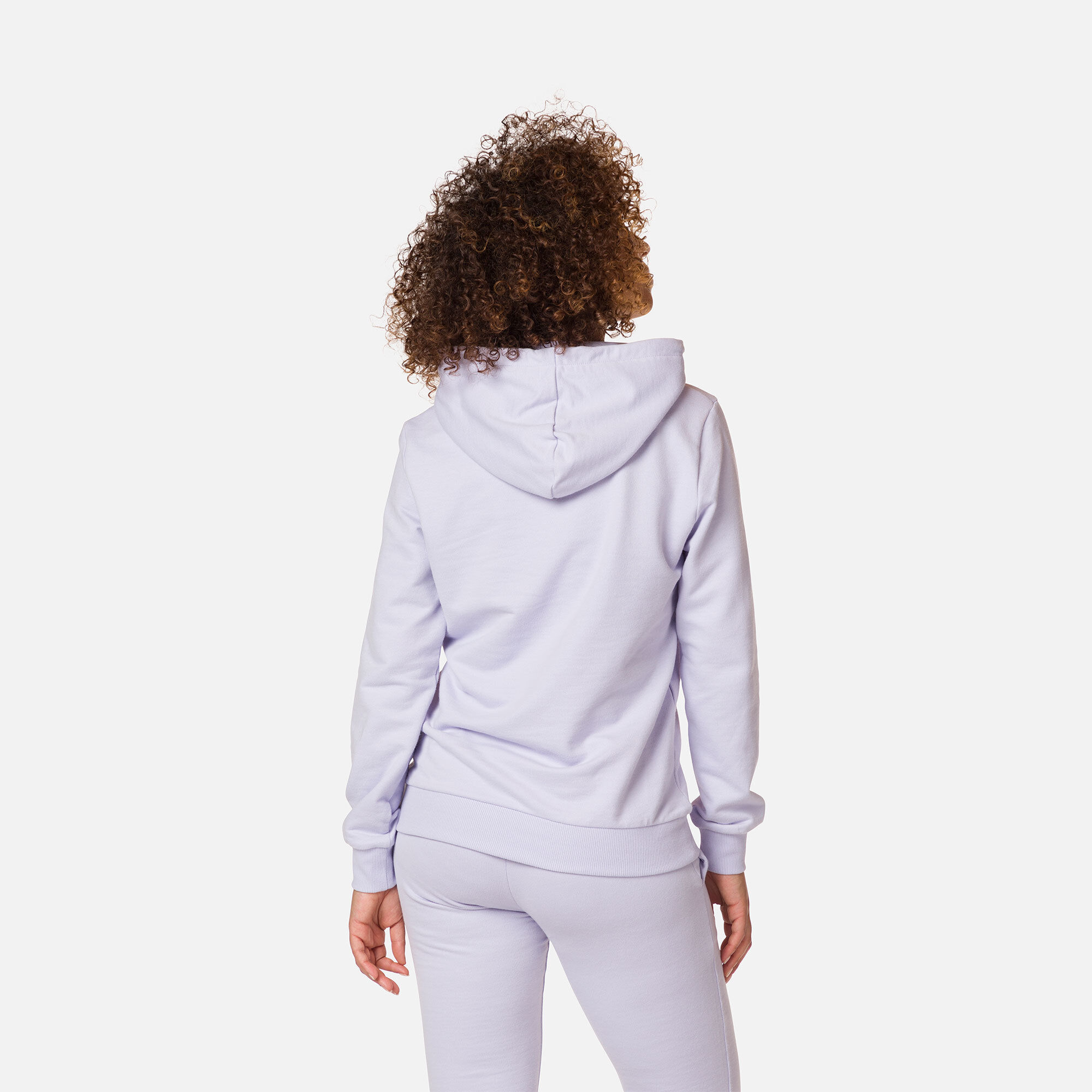 Sweat en coton à capuche Logo Femme
