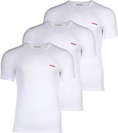 HUGO T-Shirt T-SHIRT RN TRIPLET P 10217251 01 3er Pack