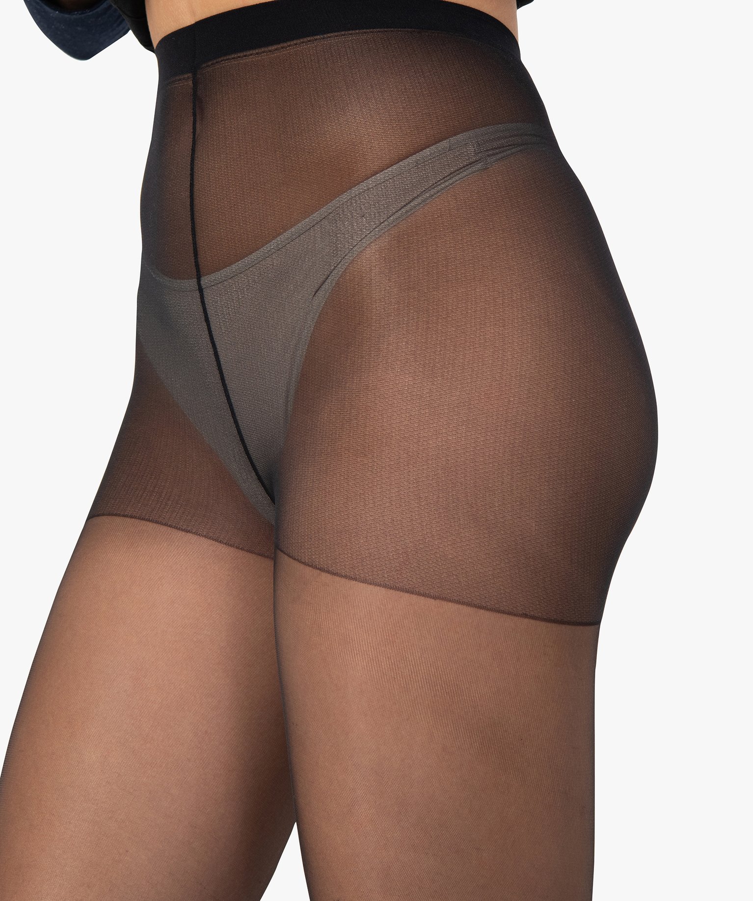 Collants femme transparents Beauty Resist (lot de 2) - Dim noir | GEMO