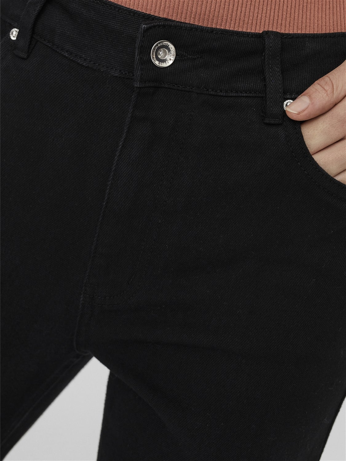 VMBRENDA Hohe Taille Gerade geschnitten Jeans