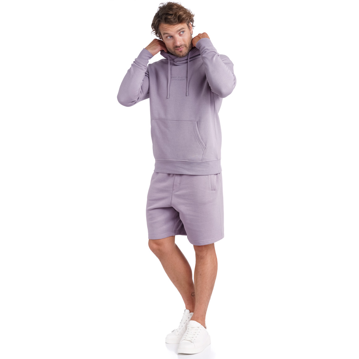 Herren Hoodie mit Schriftzug