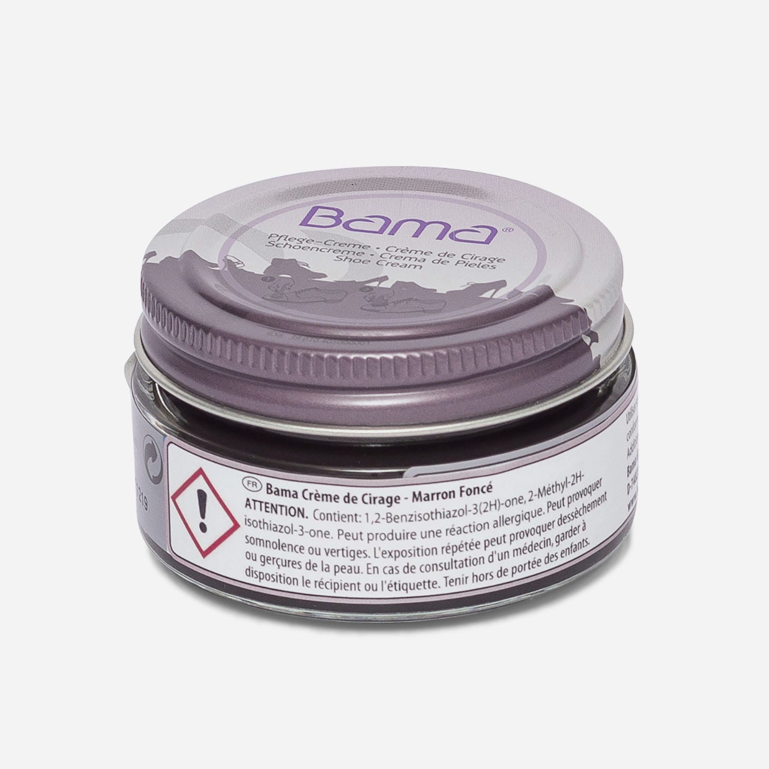 Crème de cirage BAMA marron foncé